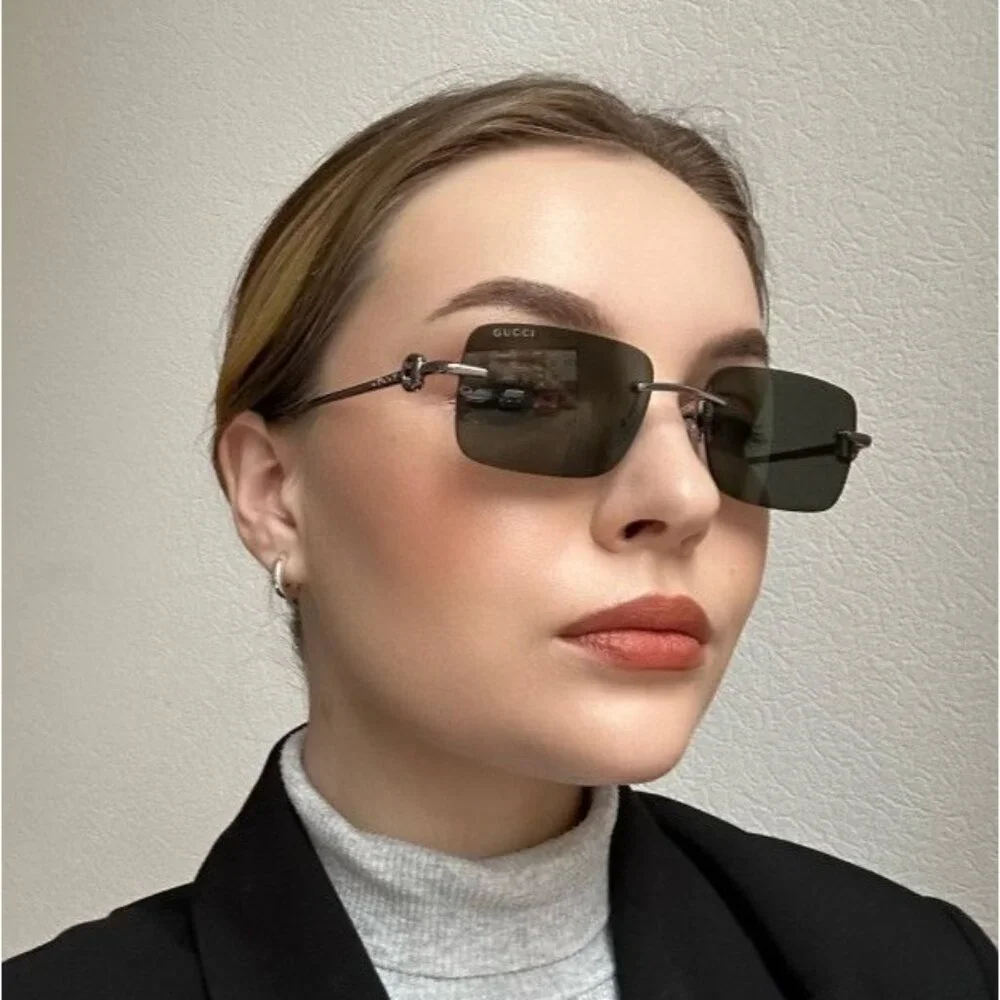 NEW GUCCI GREY UNISEX SUNGLASSES GUCCI GG1703S 001